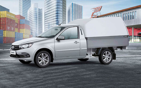 Легковой автомобиль Lada Granta превратится в новый пикап повышенной грузоподъёмности Легковой автомобиль Lada Granta превратится в новый пикап повышенной грузоподъёмности