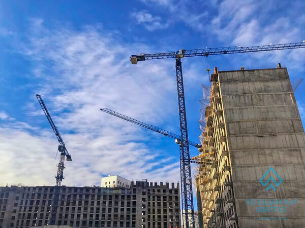 Строительная готовность корпусов комплекса «Легендарный квартал на Березовой аллее» за год выросла с 15% до 55% Строительная готовность корпусов комплекса «Легендарный квартал на Березовой аллее» за год выросла с 15% до 55%