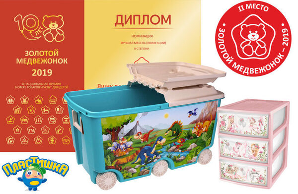 Детские товары «Пластишка» - призёры детской премии «Золотой медвежонок» Детские товары «Пластишка» - призёры детской премии «Золотой медвежонок»