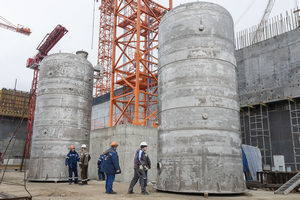 На Курской АЭС-2 установлено первое оборудование отдела химических технологий На Курской АЭС-2 установлено первое оборудование отдела химических технологий