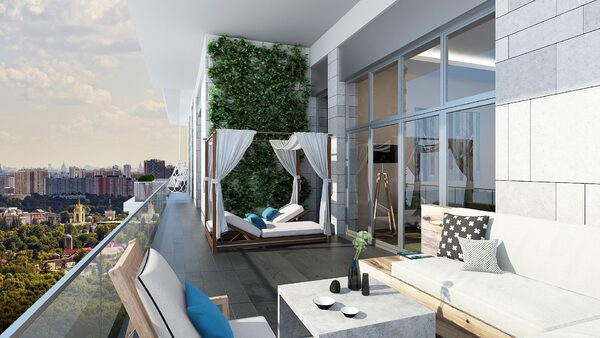 Квартиры с террасами – плюсы и минусы Квартиры с террасами – плюсы и минусы