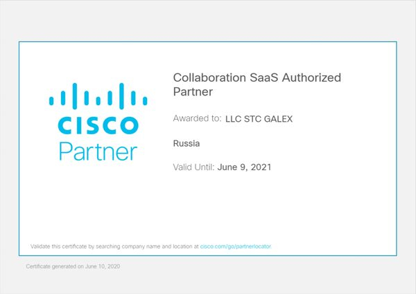    Cisco Collaboration SaaS   