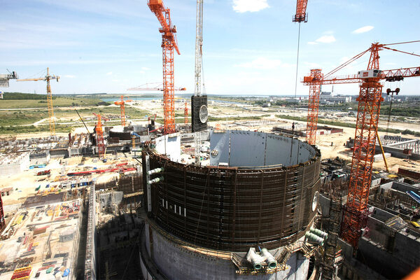 На энергоблоке №1 Курской АЭС-2 завершен монтаж третьего яруса внутренней защитной оболочки На энергоблоке №1 Курской АЭС-2 завершен монтаж третьего яруса внутренней защитной оболочки