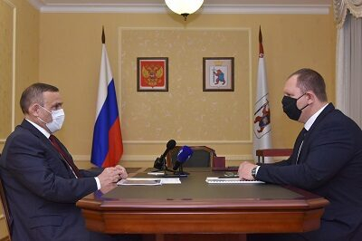 Глава Марий Эл Александр Евстифеев и и.о. заместителя генерального директора «Россети Центр и Приволжье» - директор филиала «Мариэнерго» Сергей Хлусов провели рабочую встречу Глава Марий Эл Александр Евстифеев и и.о. заместителя генерального директора «Россети Центр и Приволжье» - директор филиала «Мариэнерго» Сергей Хлусов провели рабочую встречу