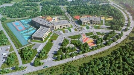 В Доброграде начато строительство школы и детского сада В Доброграде начато строительство школы и детского сада