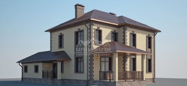 Строительство дома из керамзитобетона под ключ от «Юникс Строй» Строительство дома из керамзитобетона под ключ от «Юникс Строй»