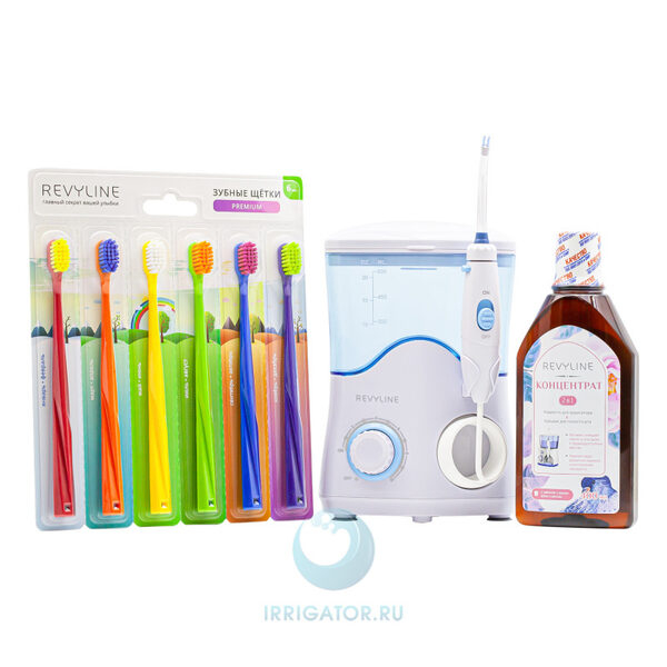 Подарочный набор для родных и близких «Ревилайн» на «Ирригатор.ру» Подарочный набор для родных и близких «Ревилайн» на «Ирригатор.ру»