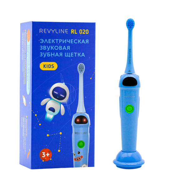Звуковая зубная щётка Revyline RL 020 Kids с быстрой доставкой в Чебоксарах Звуковая зубная щётка Revyline RL 020 Kids с быстрой доставкой в Чебоксарах
