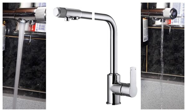 Премиальный смеситель для кухни ARGO для фильтрованной воды. 35-09 OLIMP Премиальный смеситель для кухни ARGO для фильтрованной воды. 35-09 OLIMP
