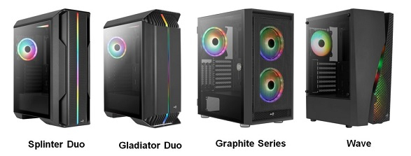 Мечта энтузиаста: AeroCool представила в России новые корпуса Splinter Duo, Gladiator Duo, Graphite и Wave Мечта энтузиаста: AeroCool представила в России новые корпуса Splinter Duo, Gladiator Duo, Graphite и Wave