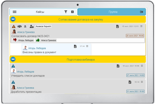 PayDox Cloud – Поддержка совместной работы, облачное согласование документов, иерархические задачи и события в групповых чатах PayDox Cloud – Поддержка совместной работы, облачное согласование документов, иерархические задачи и события в групповых чатах