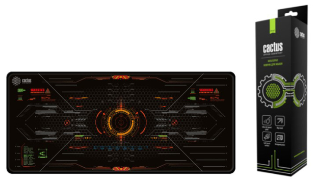 Самый большой в линейке коврик для мыши Cactus Professional размера XXL Самый большой в линейке коврик для мыши Cactus Professional размера XXL