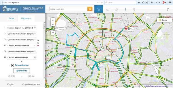 Геоцентр консалтинг карта